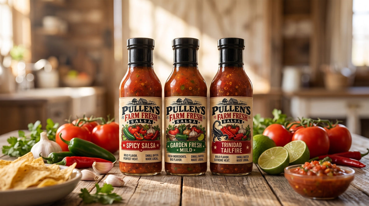 Pullen’s Salsa has officially launched on Shopify!